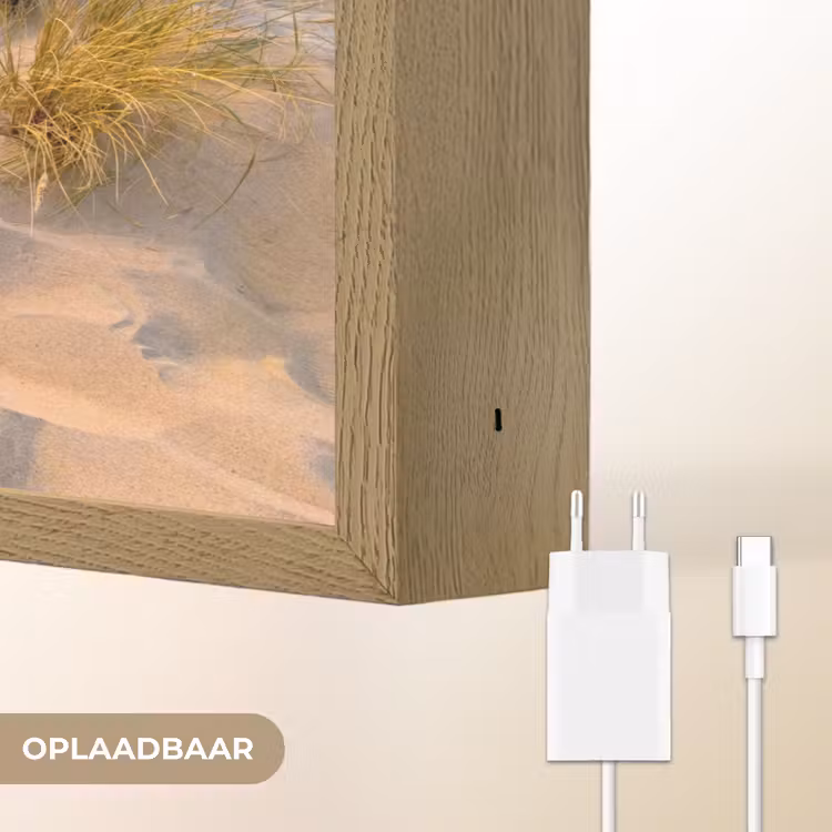 Lightbox - Wandlamp - Duin - Zonsondergang - Horizon - Strand - Gras — 7