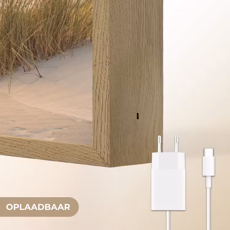 Lightbox - Wandlamp - Strand - Duin - Gras - Zonsondergang - Zee — 7