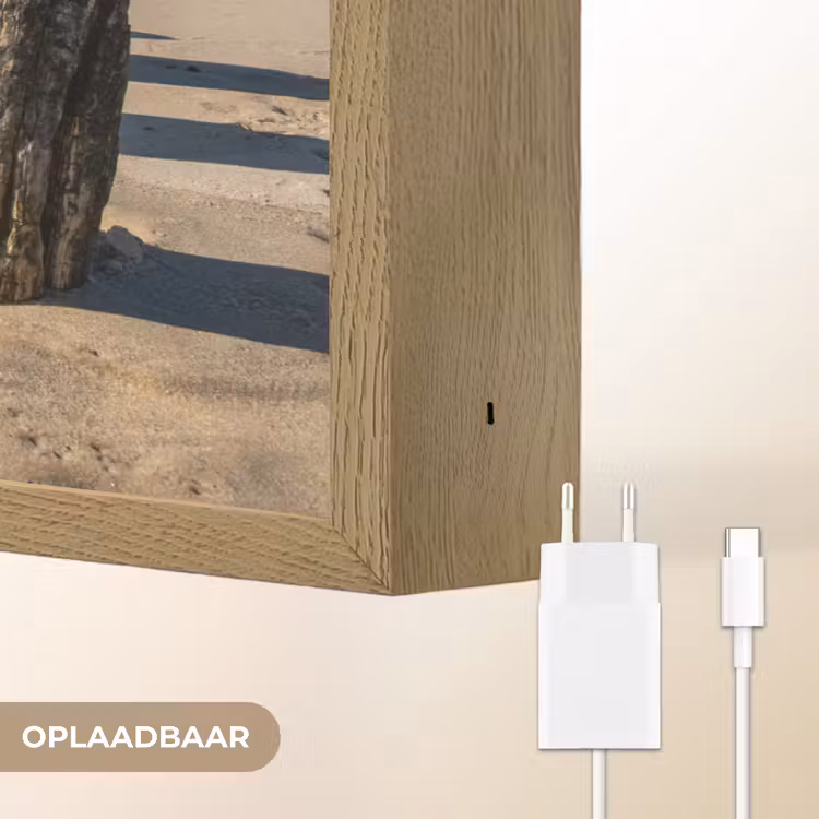 Lightbox - Wandlamp - Zand - Strand - Paal - Water - Zomer — 7