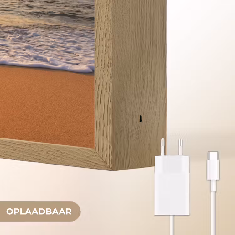 Lightbox - Wandlamp - Strand - Zonsondergang - Zee - Wolken - Horizon — 7