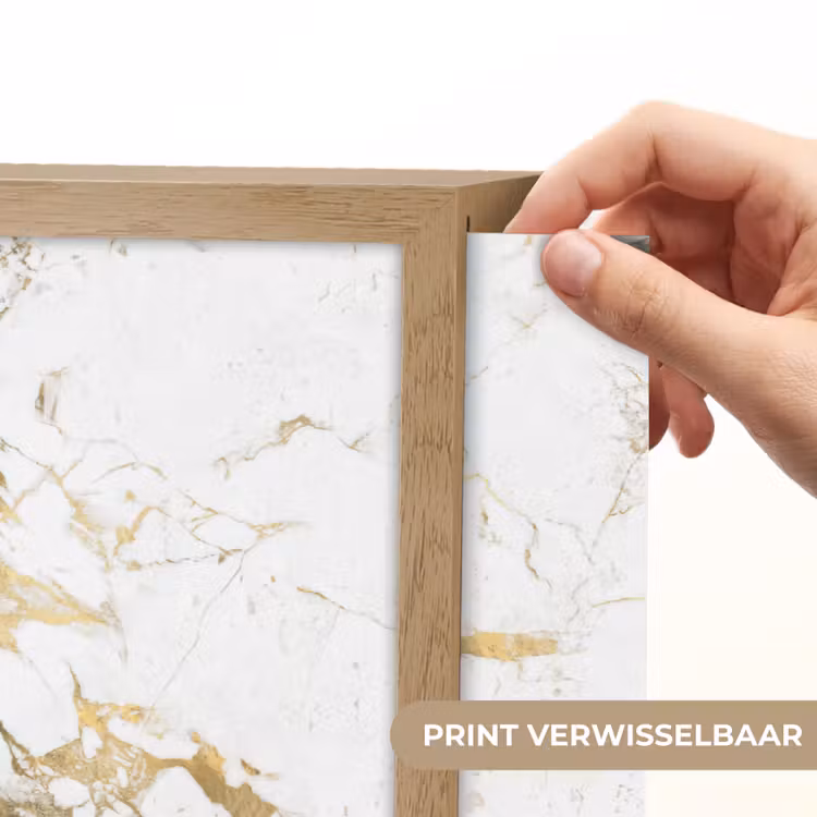 Lightbox - Wandlamp - Wit - Marmer - Luxe - Goud — 5