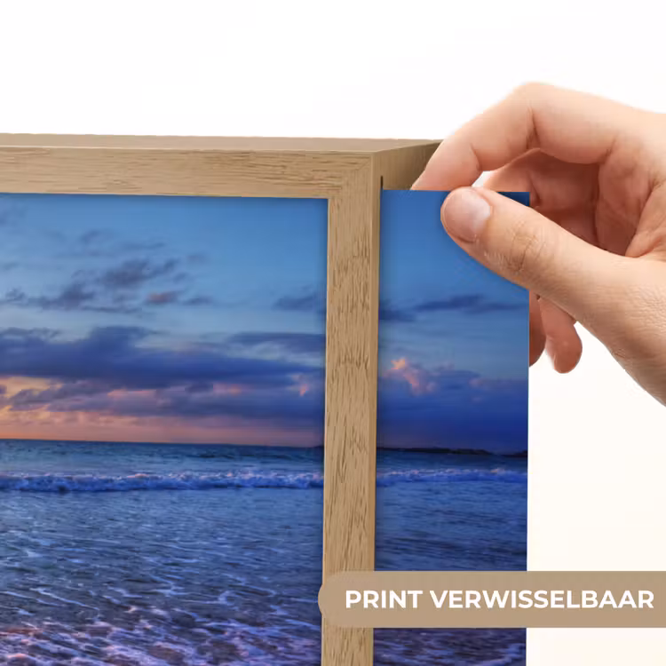 Lightbox - Wandlamp - Zee - Strand - Zonsondergang - Wolken - Horizon — 5