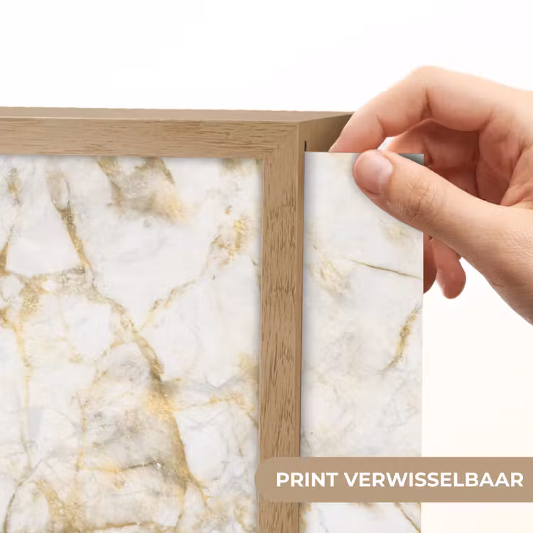Lightbox - Wandlamp - Goud - Licht - Nerf - Marmer — 5