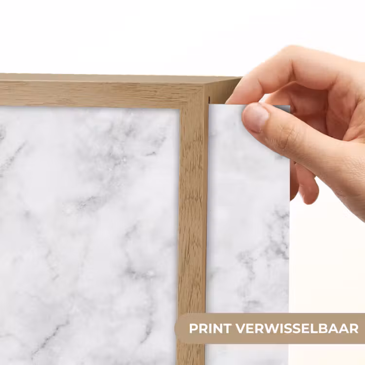Lightbox - Wandlamp - Klassiek - Marmer - Aders - Grijs — 5