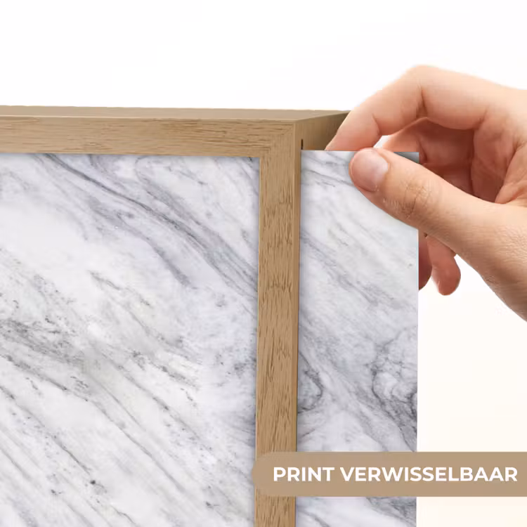 Lightbox - Wandlamp - Wervelende - Grijsstructuur - Marmer - Wit — 5