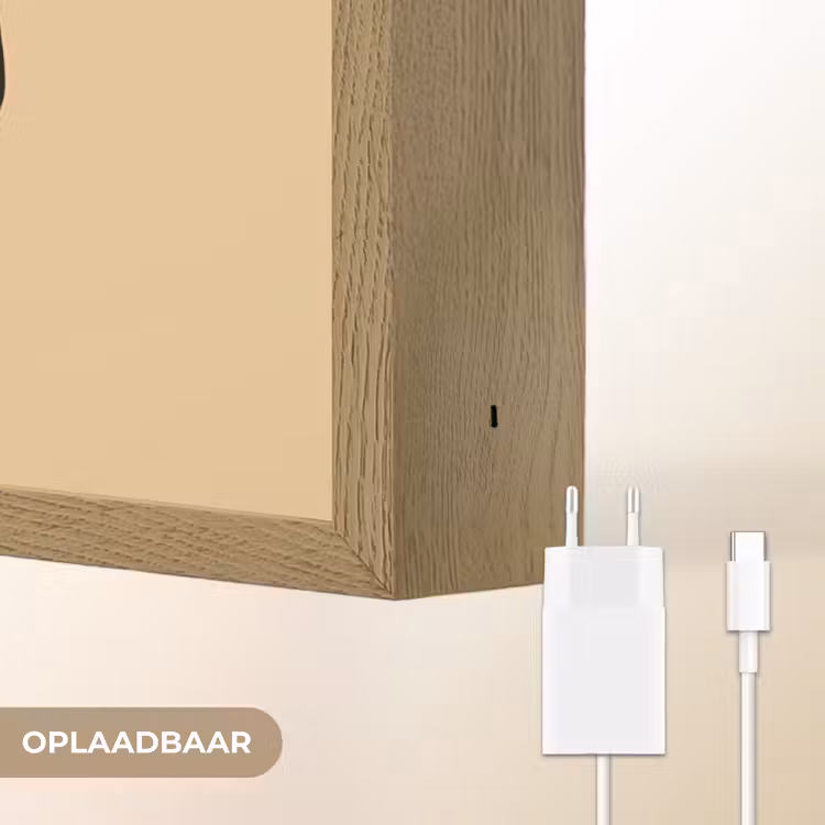 Lightbox - Wandlamp - Overlappende profielen - Lichtbruin - Zwart — 7