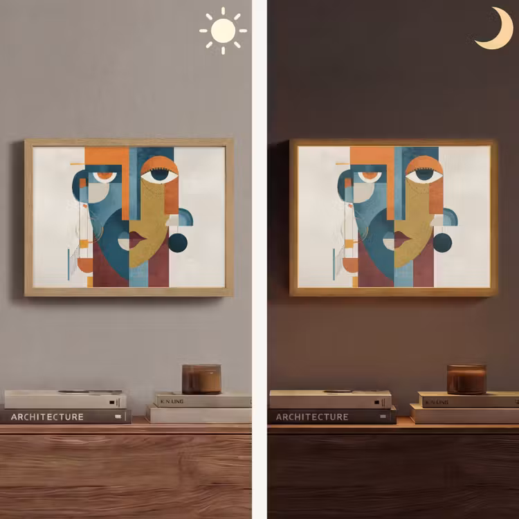 Lightbox - Wandlamp - Geometrisch - Strakke vormen - Kleurrijk — 6