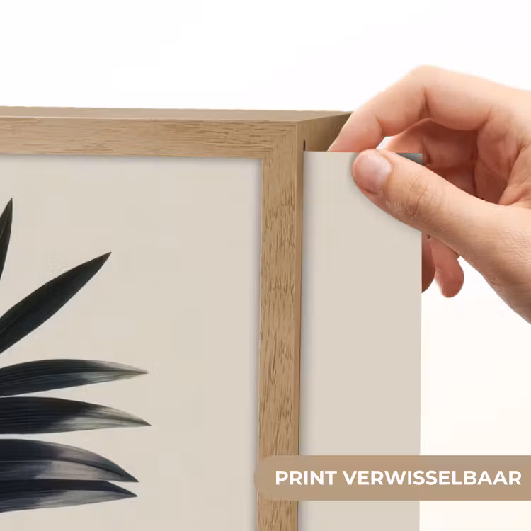 Lightbox - Wandlamp - Palmblad - Subtiel - Groen - beige — 5