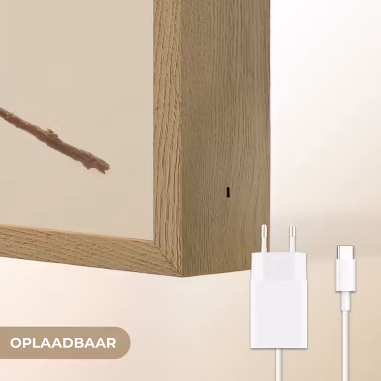 Lightbox - Wandlamp - Tak - Groene Bladeren - Vruchten — 7