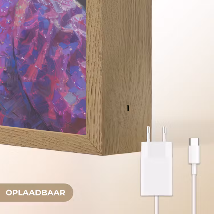 Lightbox - Wandlamp - Expressief - Microfoon - Paars — 7