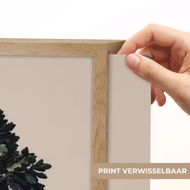 Lightbox - Wandlamp - Eikenboom - Schaduw - Egaal — 5