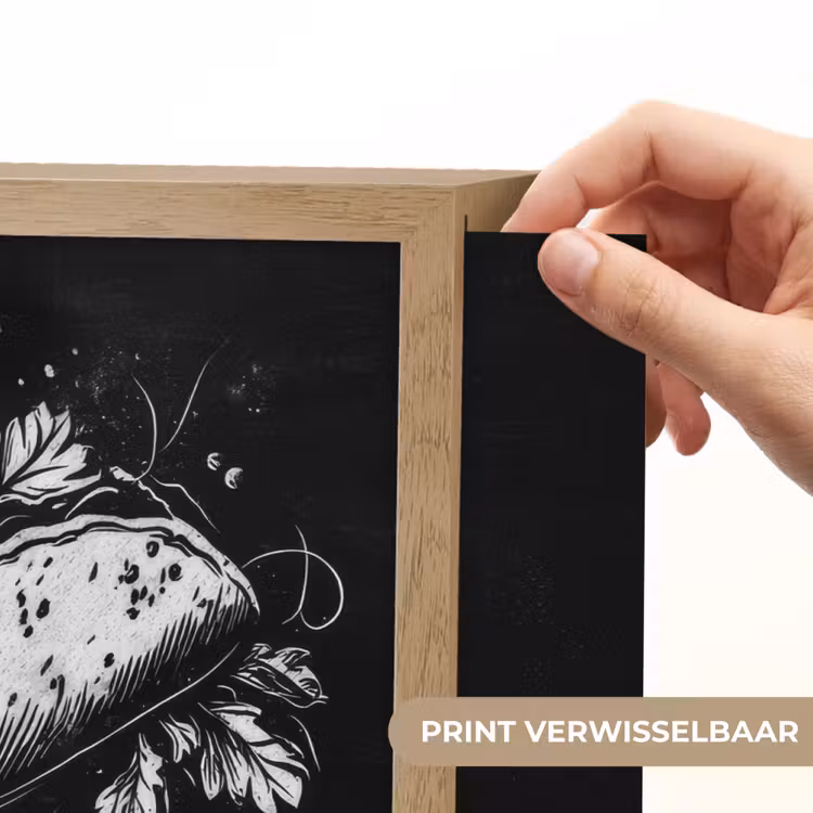 Lightbox - Wandlamp - Taco - Kruiden - Witte krijtstijl - Tekst — 5