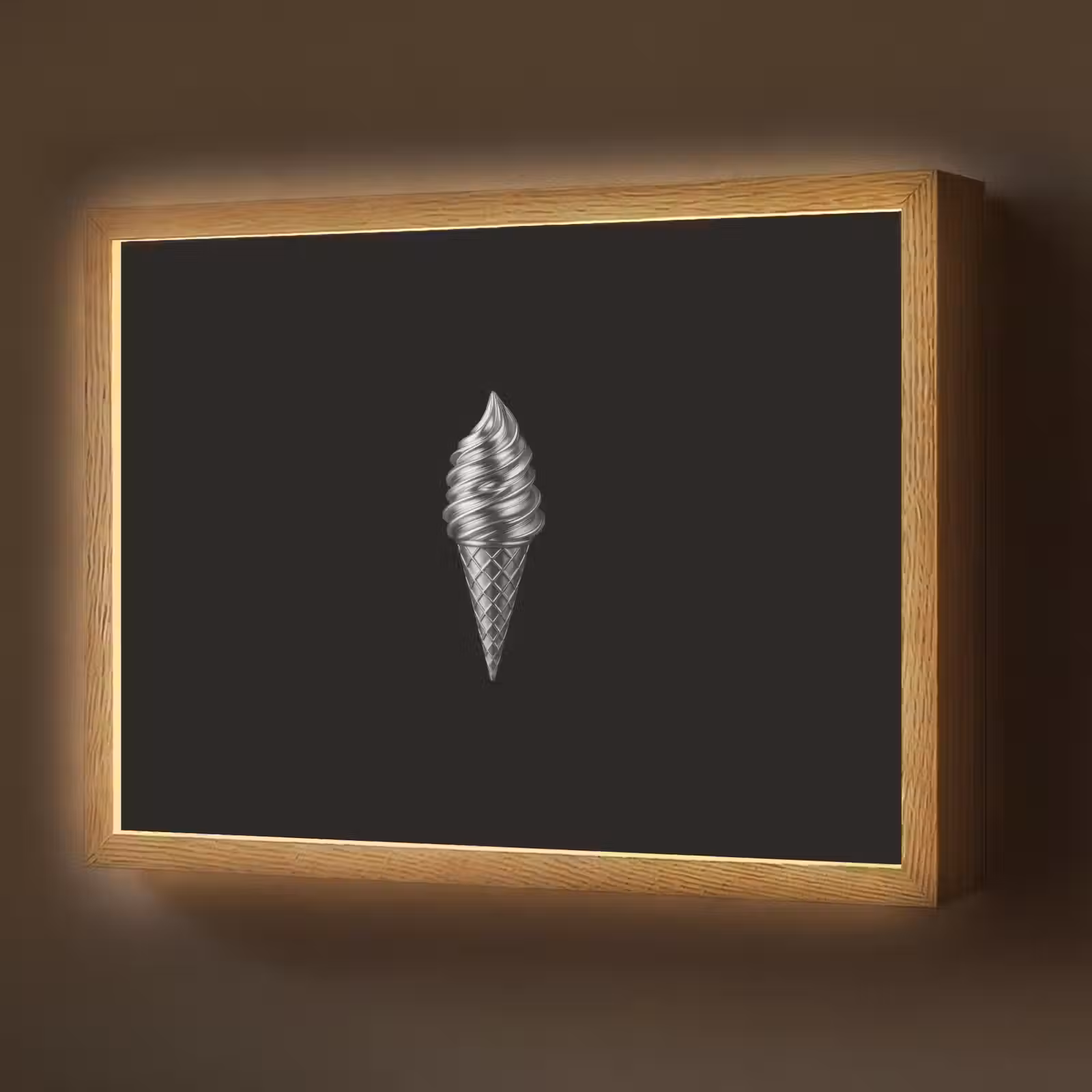 Lightbox - Wandlamp - Softijs - Realistisch - Futuristisch — 1