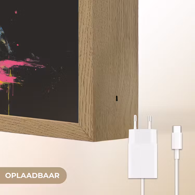 Lightbox - Wandlamp - Drumstel - Kleurrijk - Verf - Levendig — 7