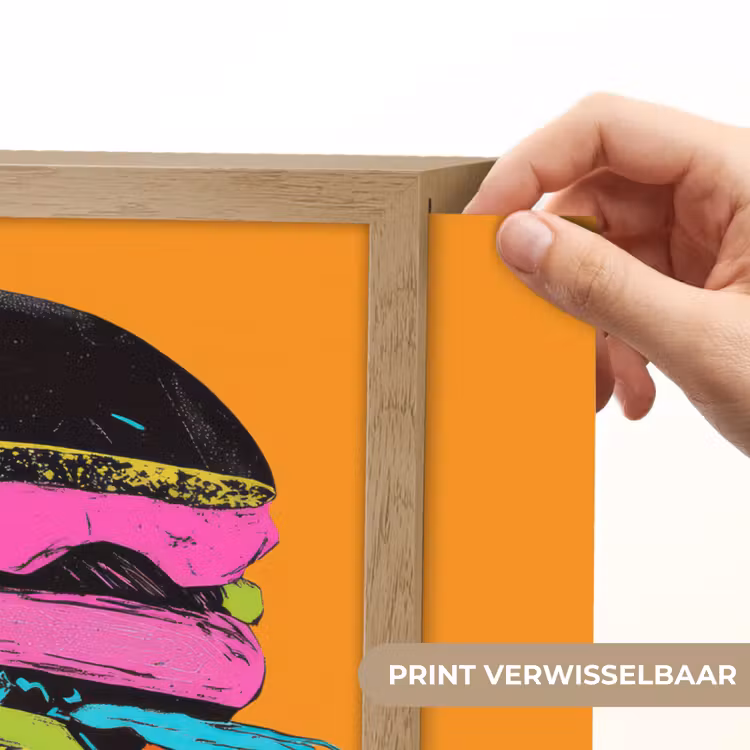 Lightbox - Wandlamp - Hamburger - Kleurrijk - Speels — 5