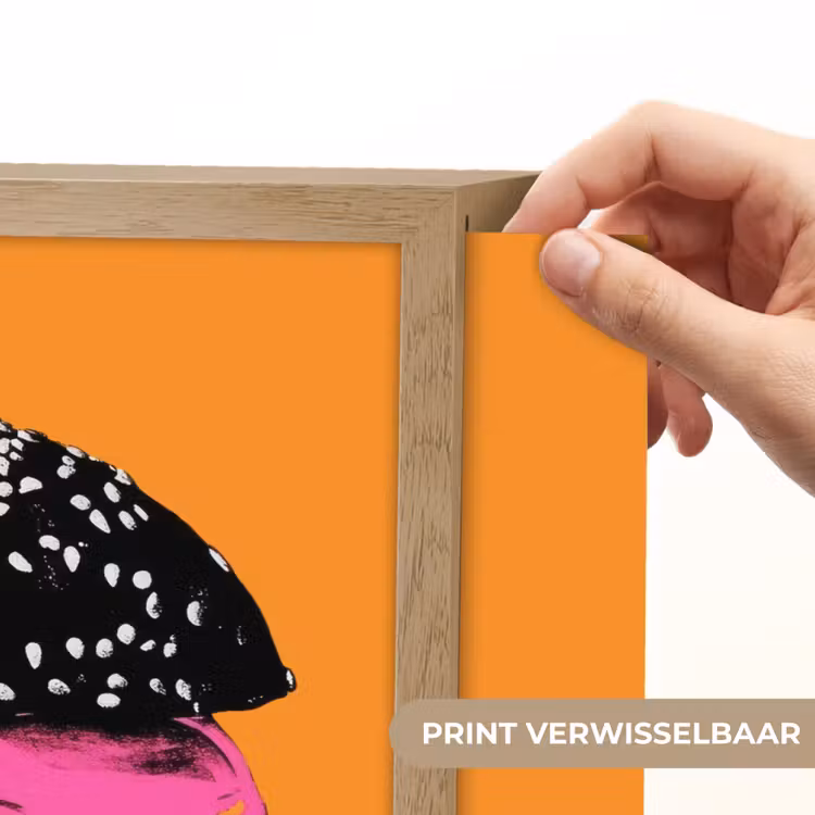 Lightbox - Wandlamp - Hamburger - Oranje - Neon - popart — 5