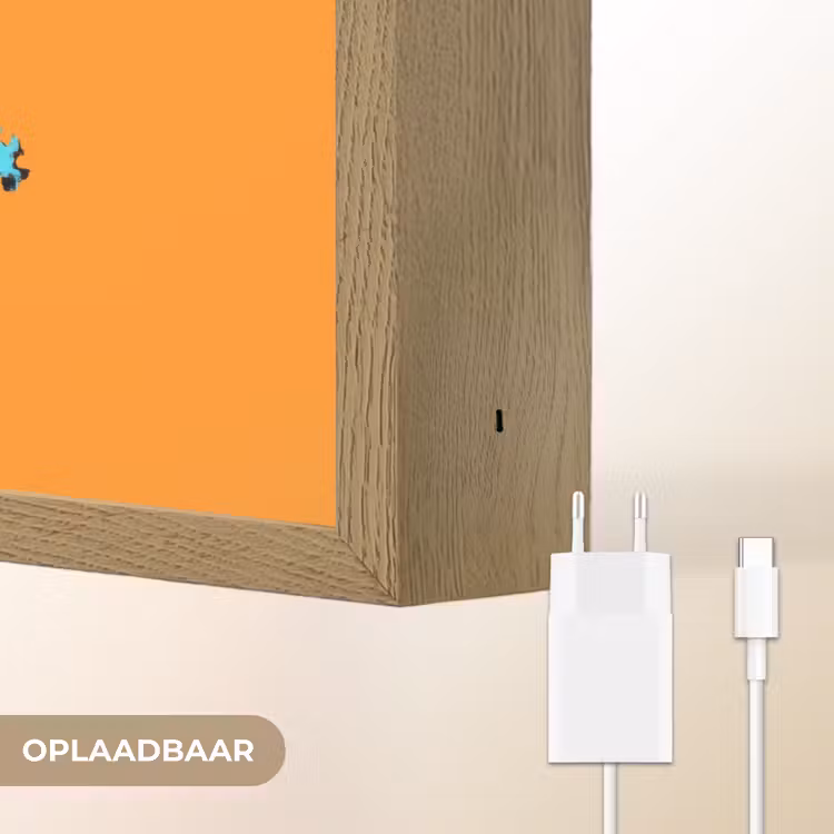 Lightbox - Wandlamp - Hamburger - Oranje - Neon - popart — 7