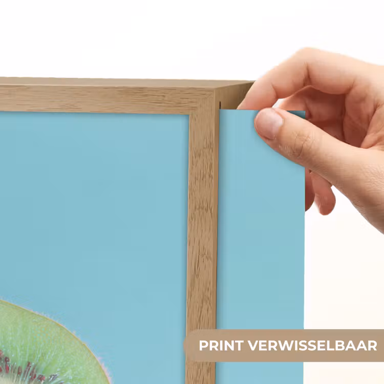 Lightbox - Wandlamp - Kiwi - Blauw - Surrealistisch — 5
