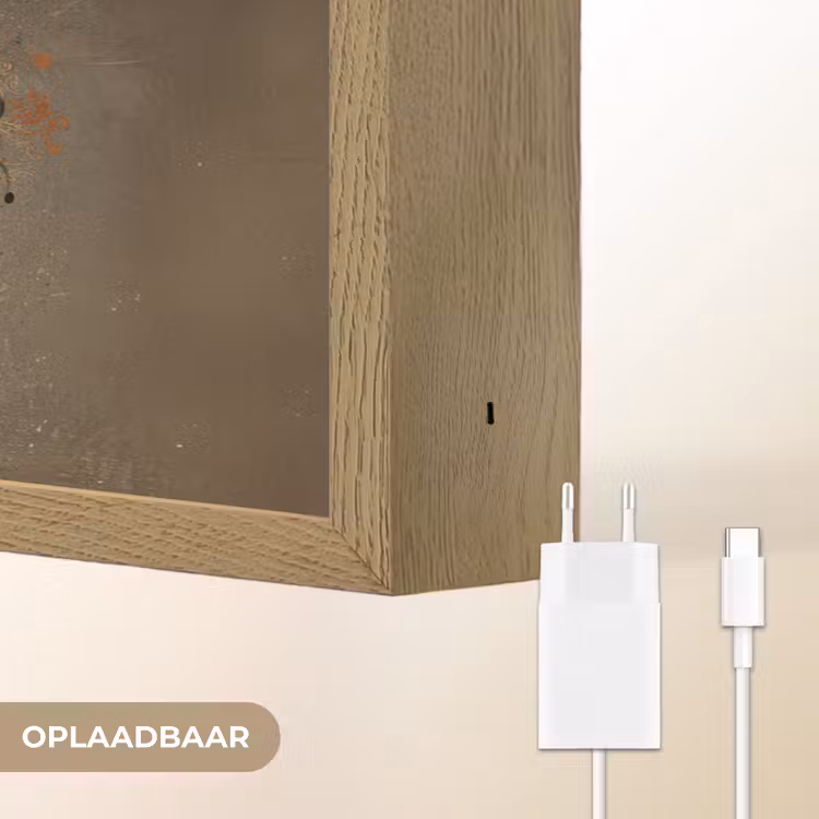 Lightbox - Wandlamp - Koptelefoon - Bruin - Verf - Vintage — 7