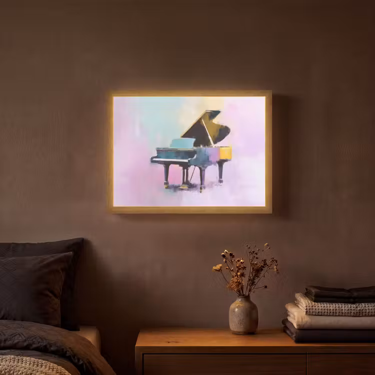 Lightbox - Wandlamp - Piano - Pastel - Elegant - Dromerig — 3