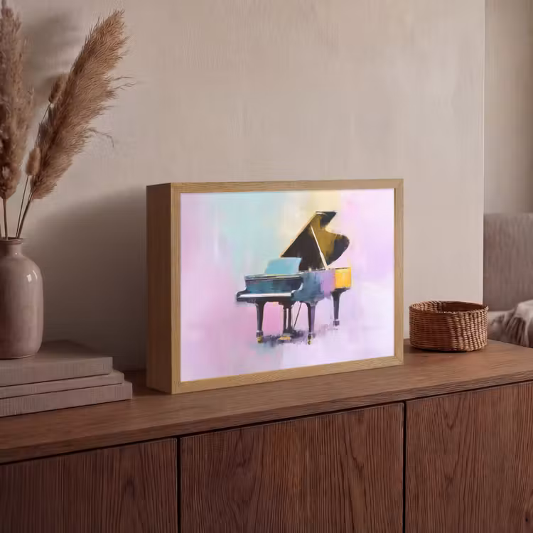 Lightbox - Wandlamp - Piano - Pastel - Elegant - Dromerig — 4