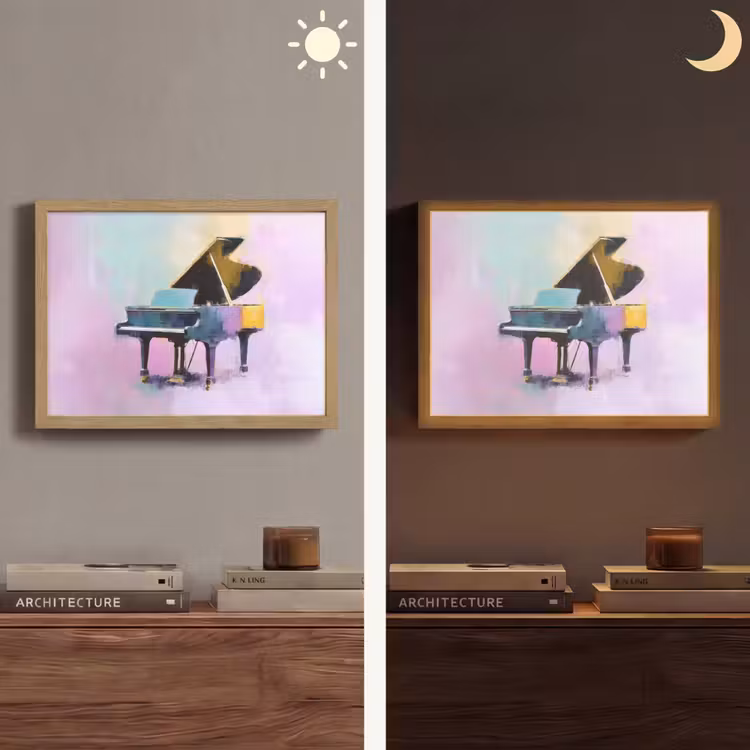 Lightbox - Wandlamp - Piano - Pastel - Elegant - Dromerig — 6