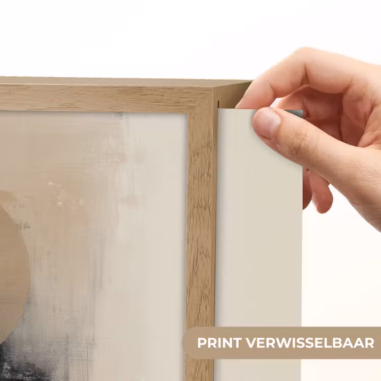 Lightbox - Wandlamp - Cirkel - Compositie - Diepte - Beige — 5