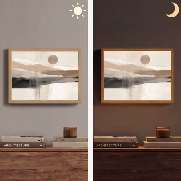 Lightbox - Wandlamp - Minimalistisch - Landschap - Dimensie — 6
