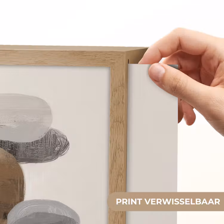 Lightbox - Wandlamp - Ovaal - Kleurvlakken - Penseelstreken — 5