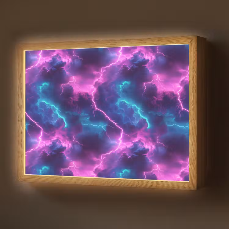 Lightbox - Wandlamp - Elektrisch - Neon - Lucht — 1