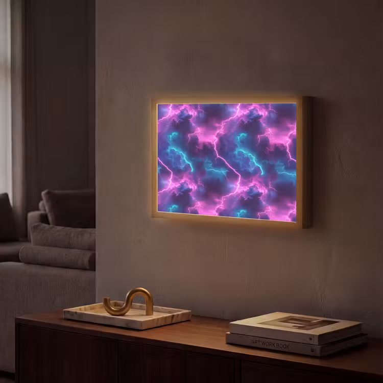 Lightbox - Wandlamp - Elektrisch - Neon - Lucht — 2