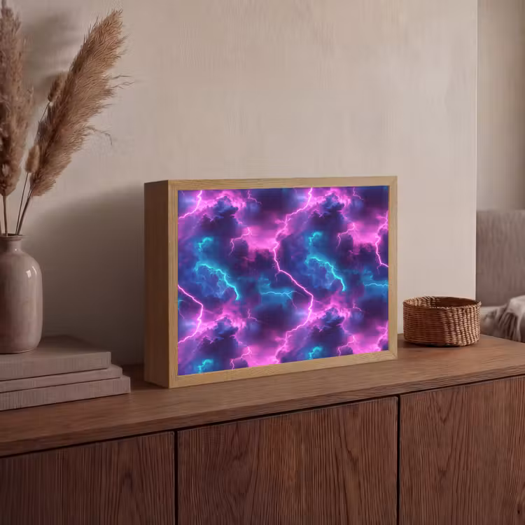 Lightbox - Wandlamp - Elektrisch - Neon - Lucht — 4