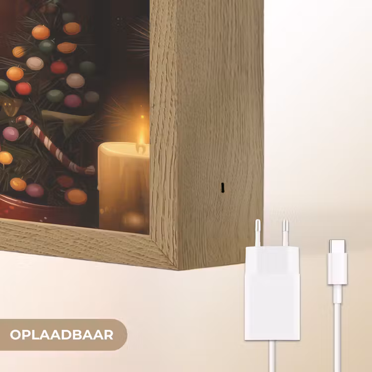 Lightbox - Wandlamp - Gnooms - Kerst - Raam - Kleurrijk — 7