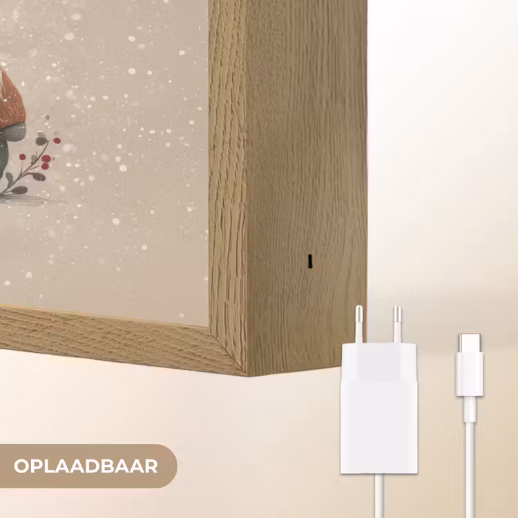 Lightbox - Wandlamp - Kabouters - Kerst - Sneeuw - Puntmutsen — 7