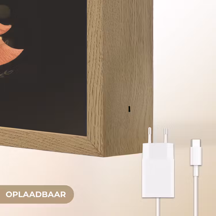 Lightbox - Wandlamp - Kerstbomen - Kleurrijk - Lichtjes - Ster — 7