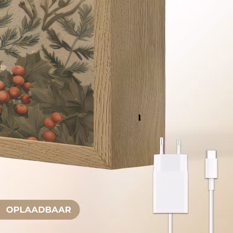 Lightbox - Wandlamp - Kerstgnome - Konijntjes - Kleurrijk — 7