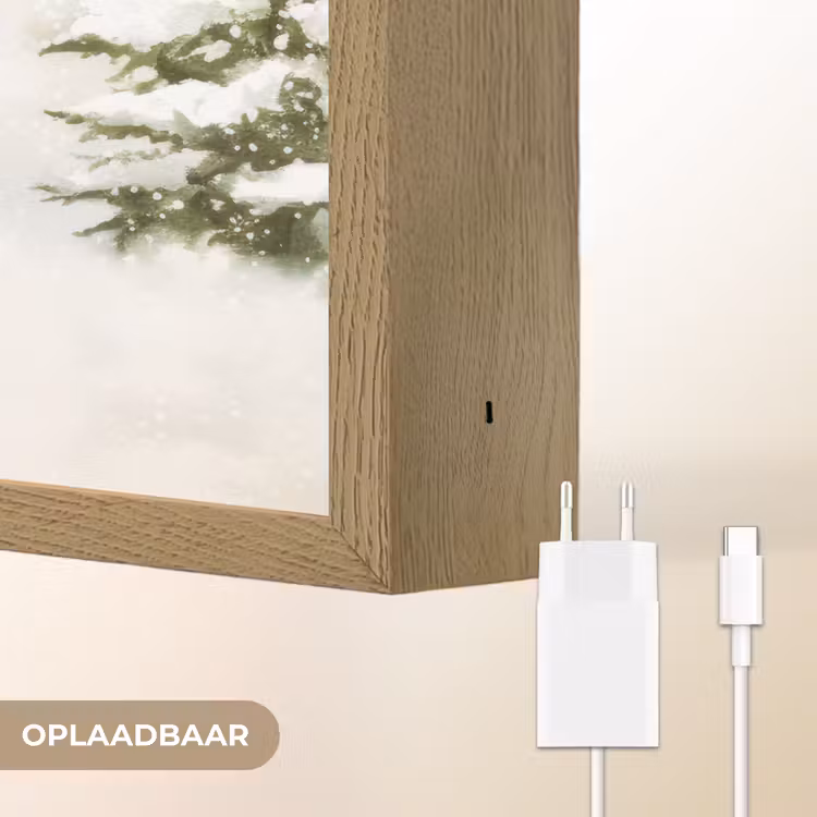 Lightbox - Wandlamp - Kerstman- Winter - Sneeuw - Wit - Rood — 7