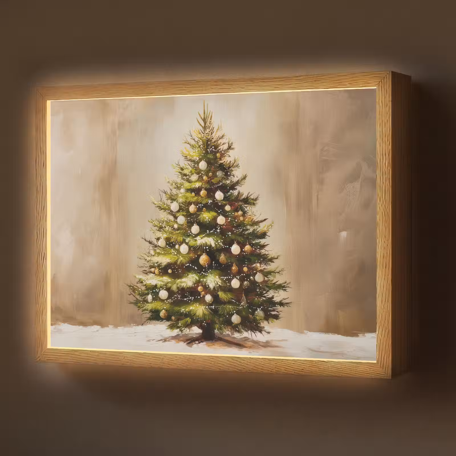 Lightbox - Wandlamp - Kerst - Sfeer - Groen — 1