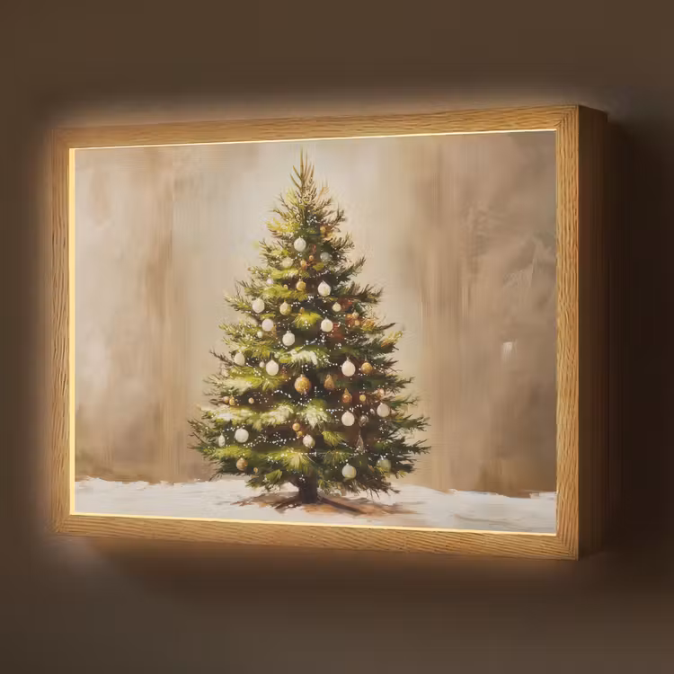 Lightbox - Wandlamp - Kerst - Sfeer - Groen — 1