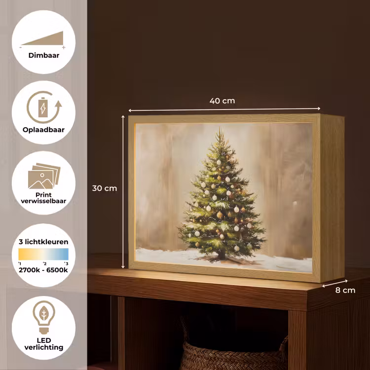 Lightbox - Wandlamp - Kerst - Sfeer - Groen — 10