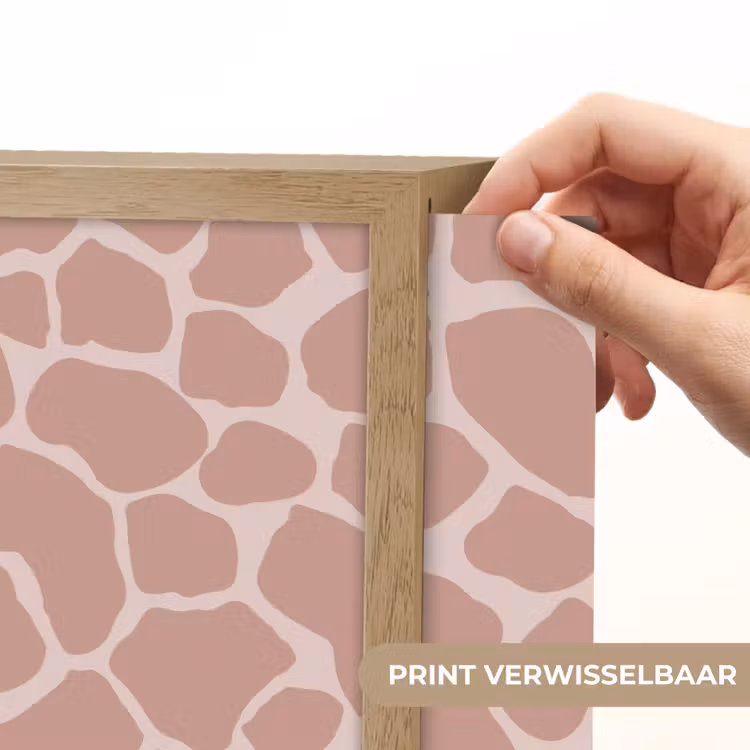 Lightbox - Wandlamp - Giraffe - Lichtroze - Warm - Roze — 5