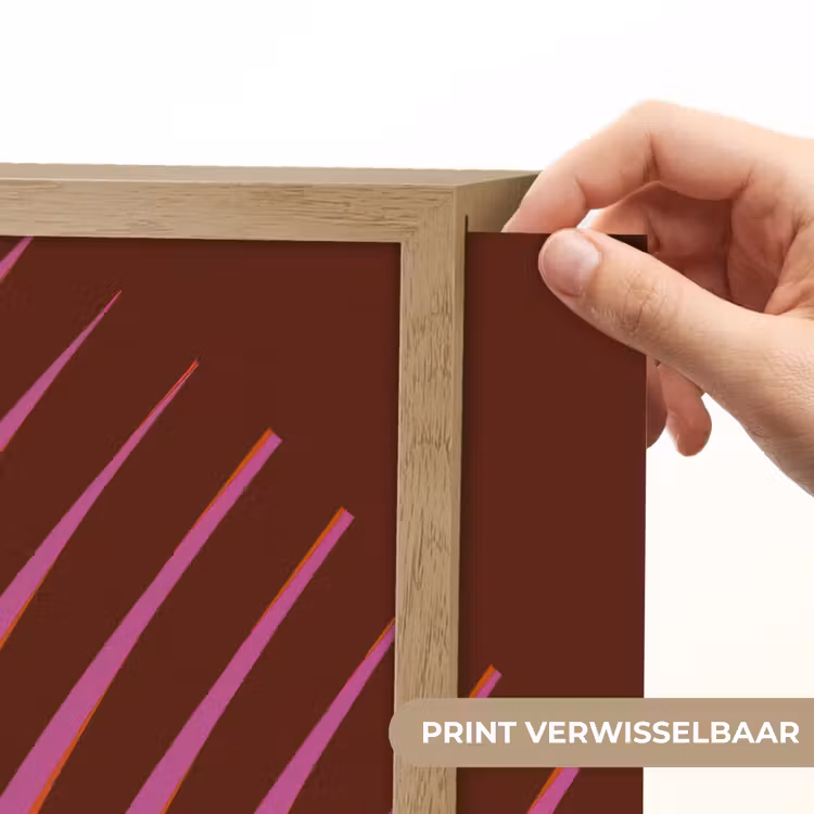 Lightbox - Wandlamp - Lijnen - Rood - Beweging — 5