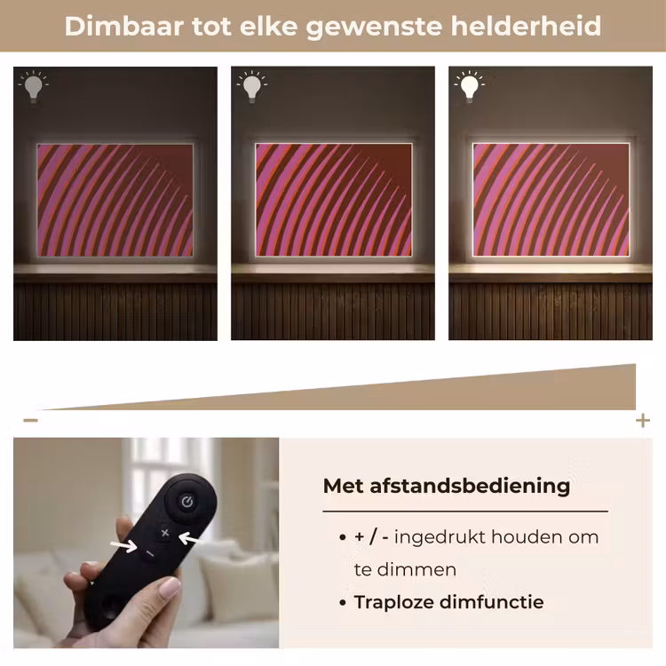 Lightbox - Wandlamp - Lijnen - Rood - Beweging — 9