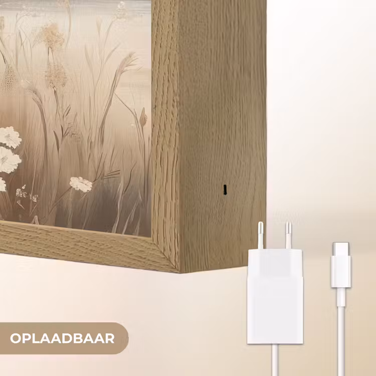Lightbox - Wandlamp - Meer - Water - Natuur - Beige — 7