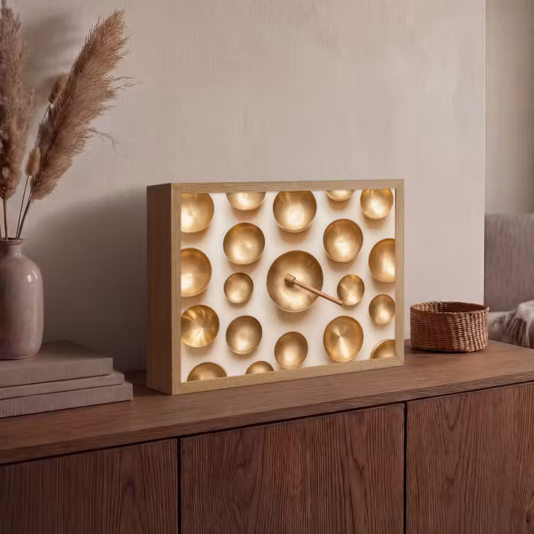 Lightbox - Wandlamp - Symmetrisch - Goud - Brons - Balans — 4