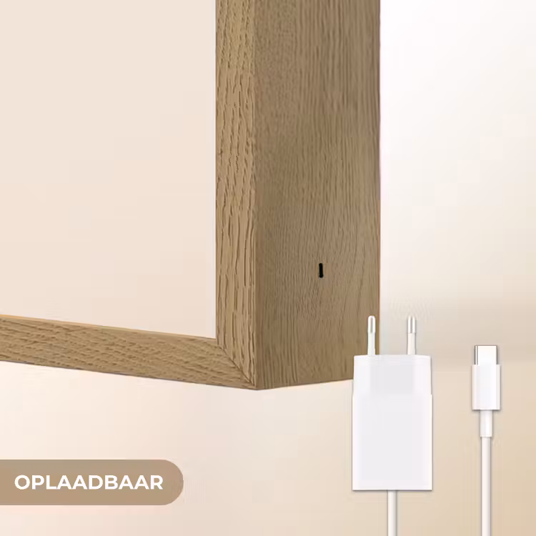 Lightbox - Wandlamp - Stapel - Vormen - Geblokt - Oranje — 7