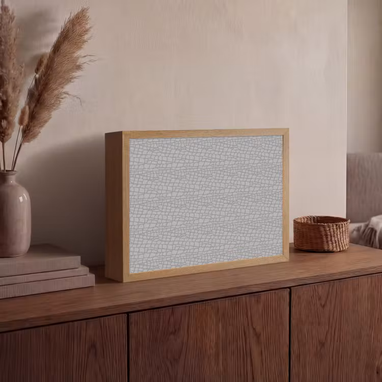 Lightbox - Wandlamp - Grijs - Reptiel - Dier - Patroon — 4