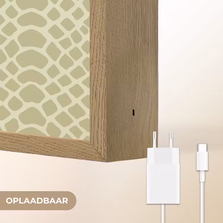 Lightbox - Wandlamp - Groen - Patroon - Schubben — 7