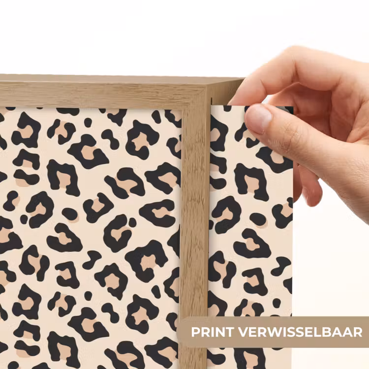 Lightbox - Wandlamp - Panterprint - Patroon - Bruin — 5