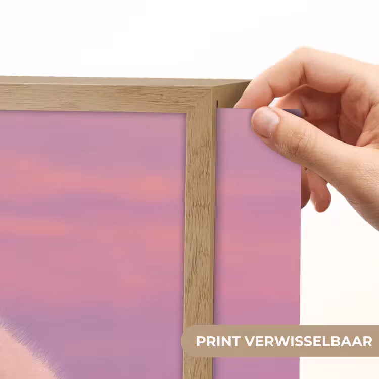 Lightbox - Wandlamp - Poolvos - Sneeuw - Roze — 5